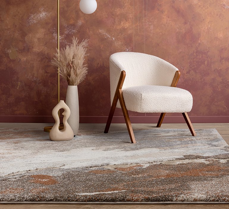 <p>A beautiful collection of new Rugs available in our showroom and to shop online. A perfect cosy accompaniment for every room.</p>
